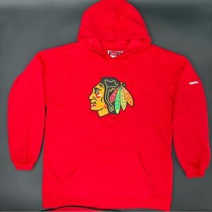 Chicago Blackhawks NHL Red Hoodie Jacket  youth‎ size xl 18/20